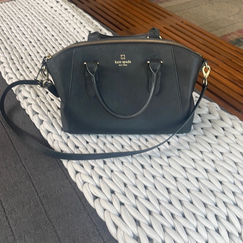 Kate Spade Parker Black Satchel